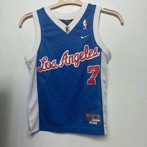 Nike Kids' Los Angeles Basketball Jersey - Blue/White